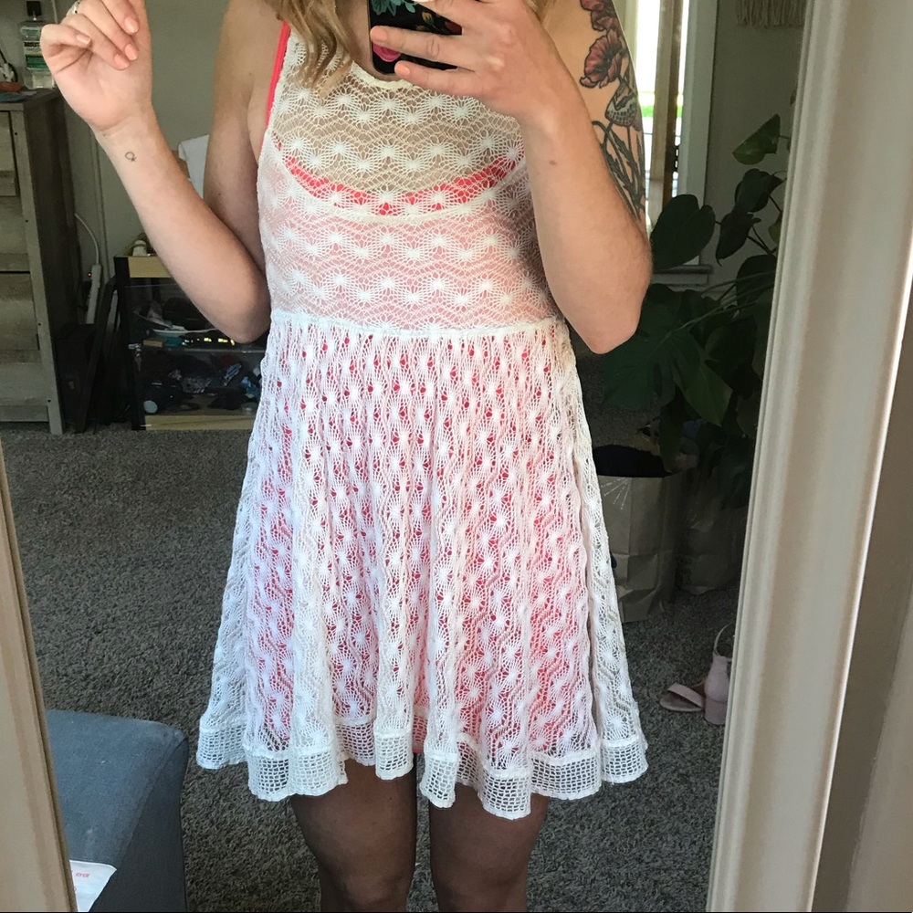 Free People New Romantics Lace Babydoll Dress